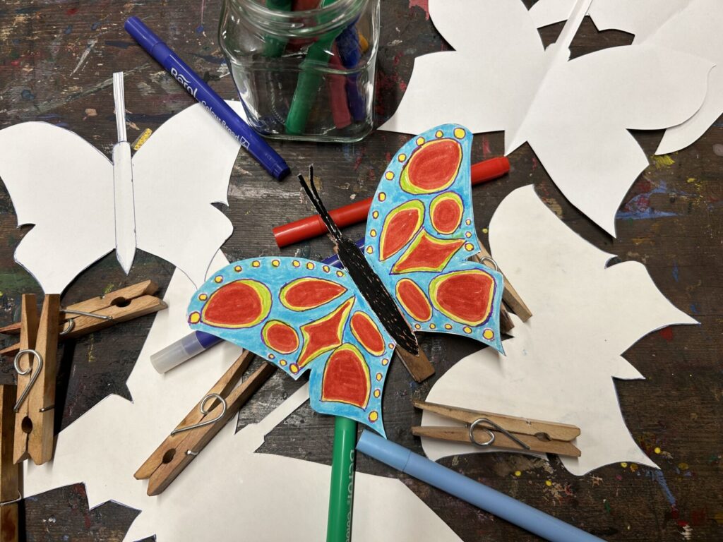 Skaparmåndag: Fjärilar